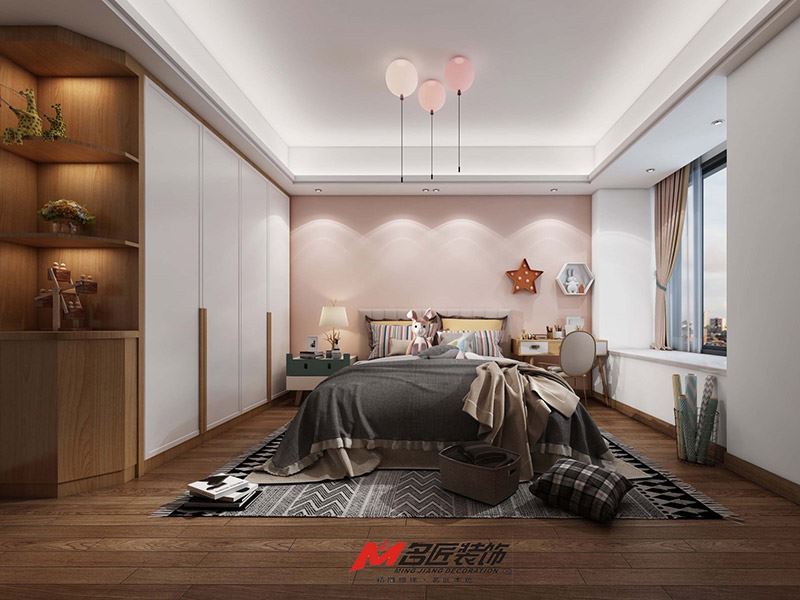 揭陽市碧水云天現(xiàn)代簡約風(fēng)格三居室裝修案例
